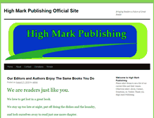Tablet Screenshot of highmarkpublishing.com